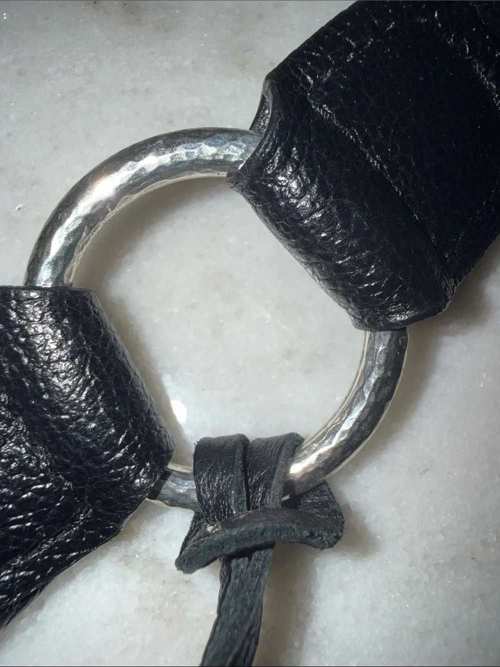 Brighton Vintage Black Leather Heart Accent Shoulder Bag🖤👜 E323240 - Picture 5 of 10